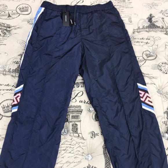 Versace Greca Tapered Track Pants - Picture 5 of 9